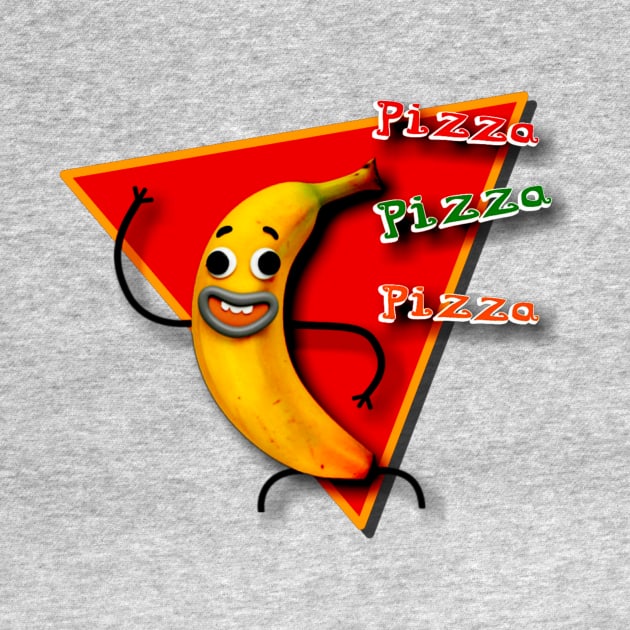 Banana Joe Pizza Dance by AlondraHanley